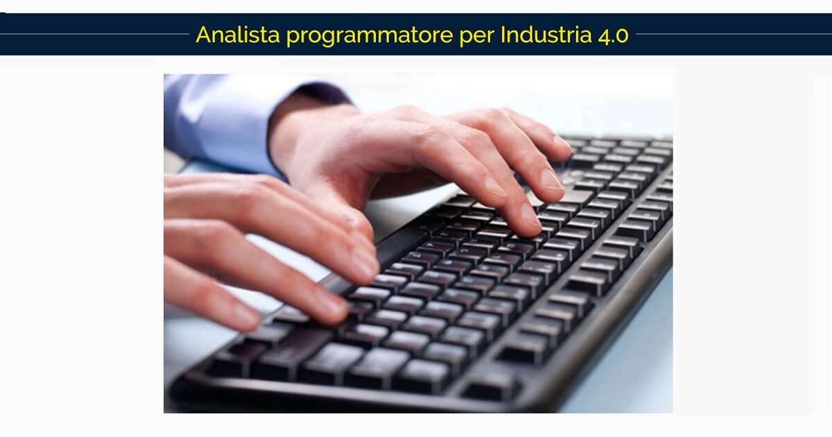 Analista Programmatore 4.0 - IAL Emilia Romagna