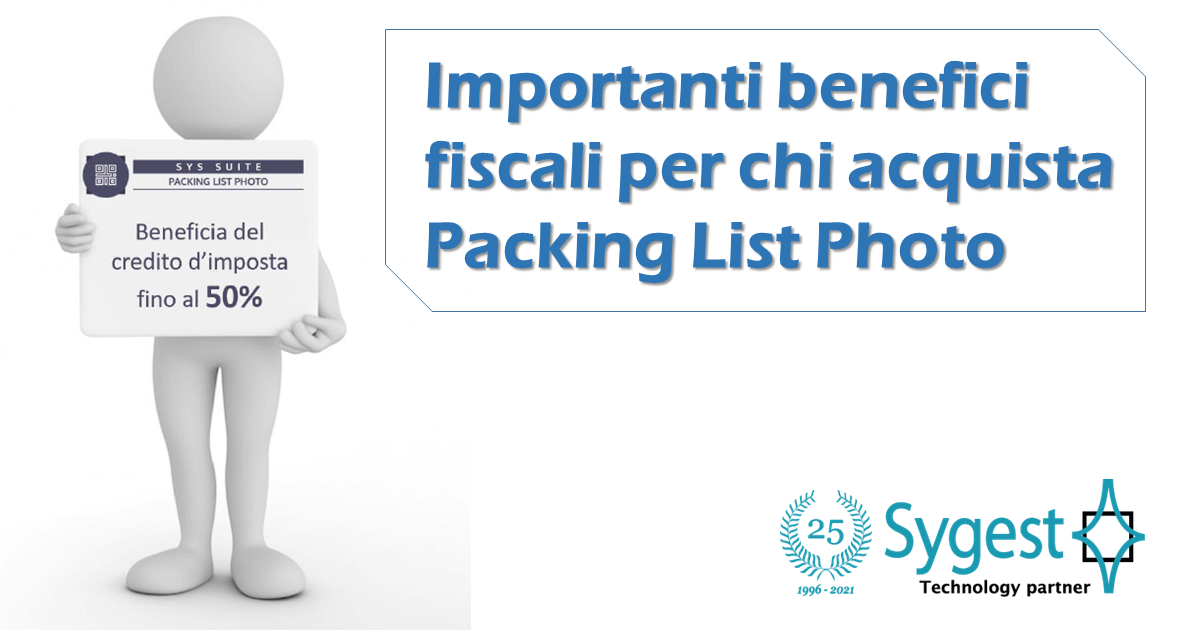 Piano Nazionale Transizione 4.0 - Packing List Photo | Sygest Srl