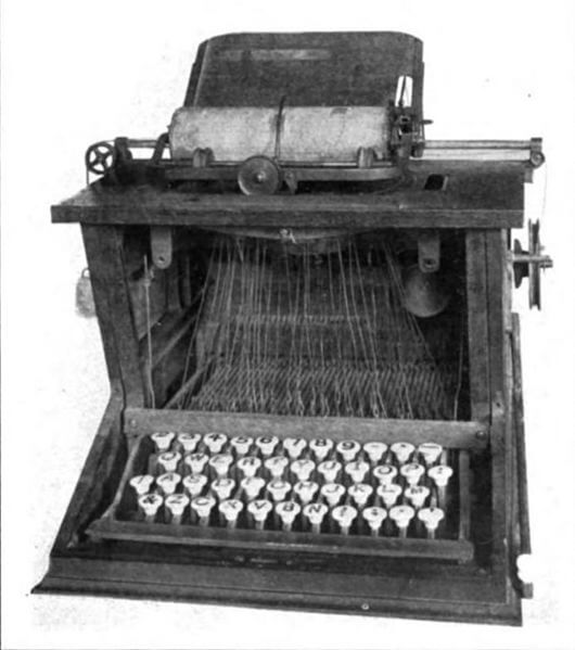 La macchina da scrivere Sholes - Primo computer - Sygest